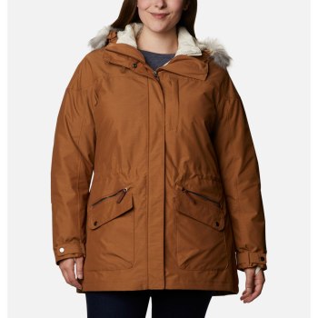 Columbia Ženske Jakne - Carson Pass Interchange Plus Size Smeđe | CKYT-57203